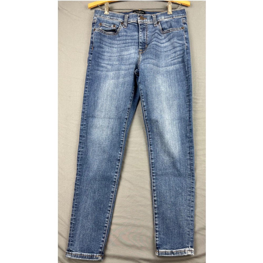 Banana Republic Jeans Womens 29/8 Petite Sculpt Skinny Blue Denim Stretch Good